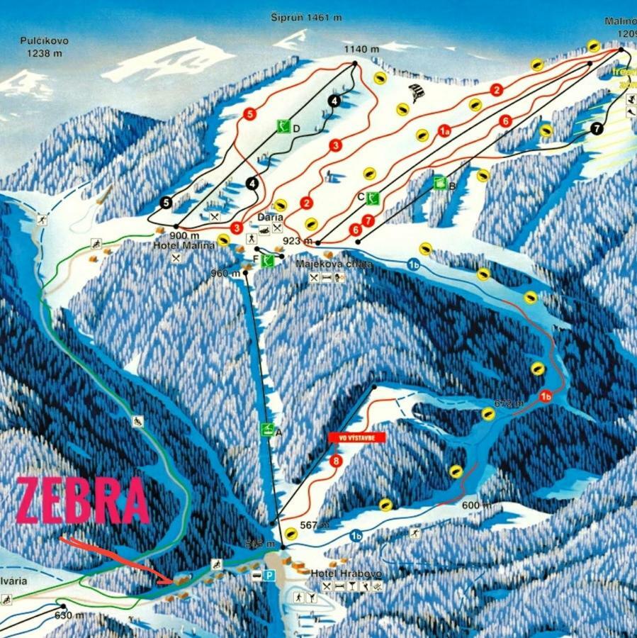 Chata Zebra Ruzomberok Exterior foto